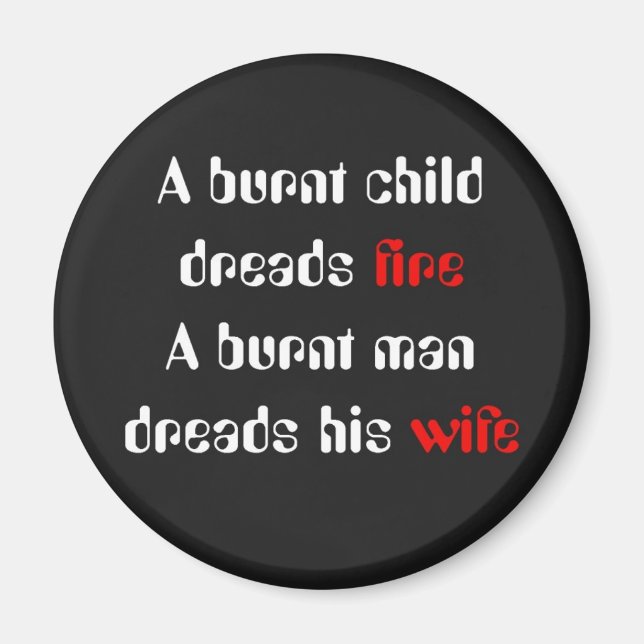 Designs with Humour Magnet (Front)