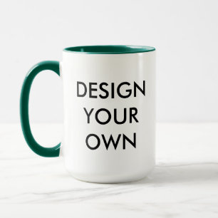 Desing Your Own Custom Personalized Combo Mug