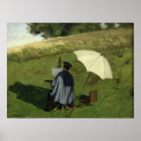 Desire Dubois Painting in the Open Air, c.1852
