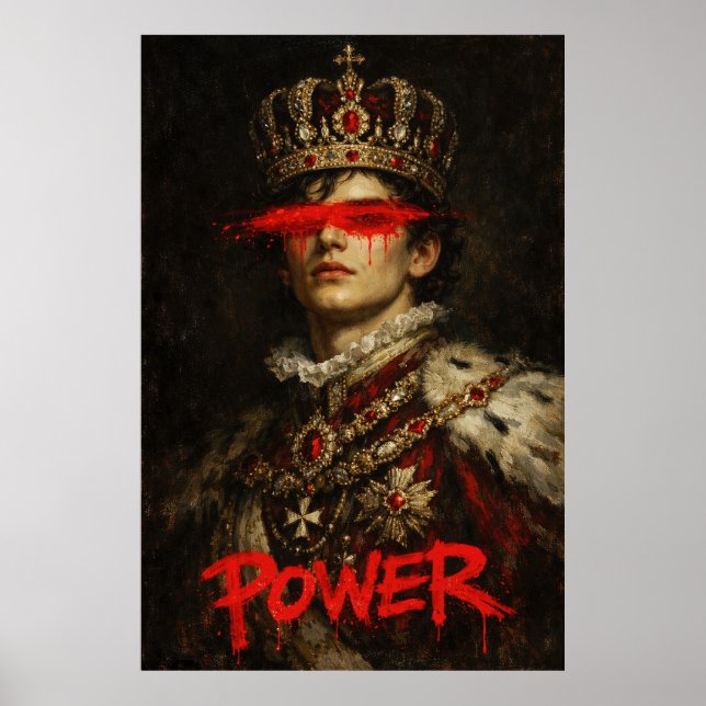DESIRE — Neo-Baroque King Portrait Poster (Front)