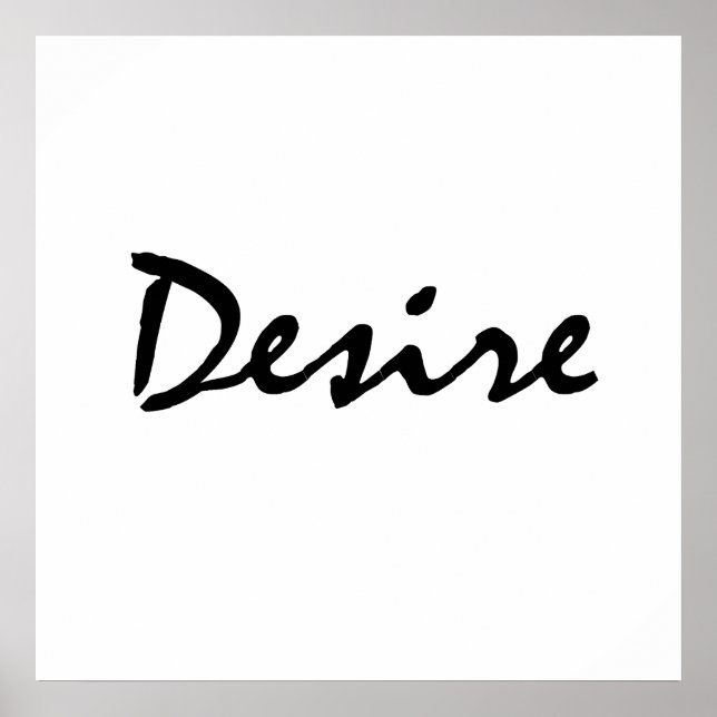 Desire  poster (Front)