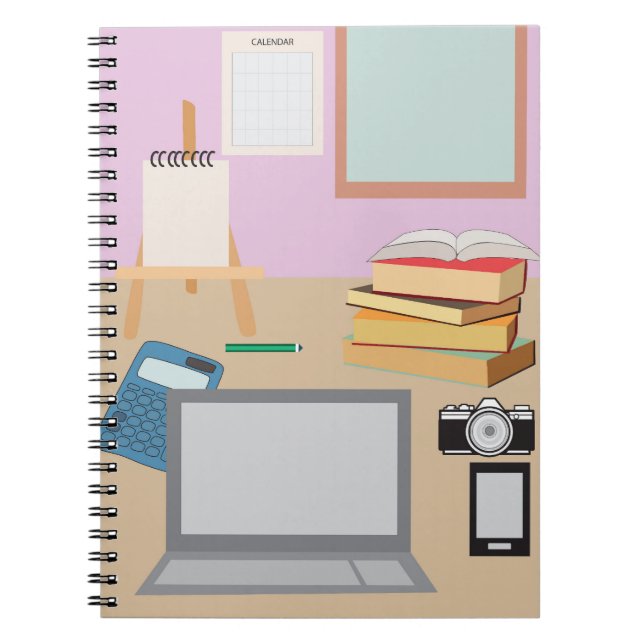 Desk 01 notebook (Front)