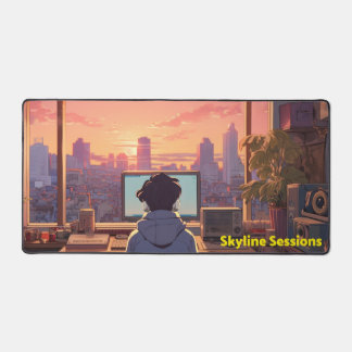 Desk by the window mat