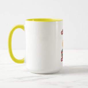 Desk Chaos + Hot Coffee – Women's Motivational Mug