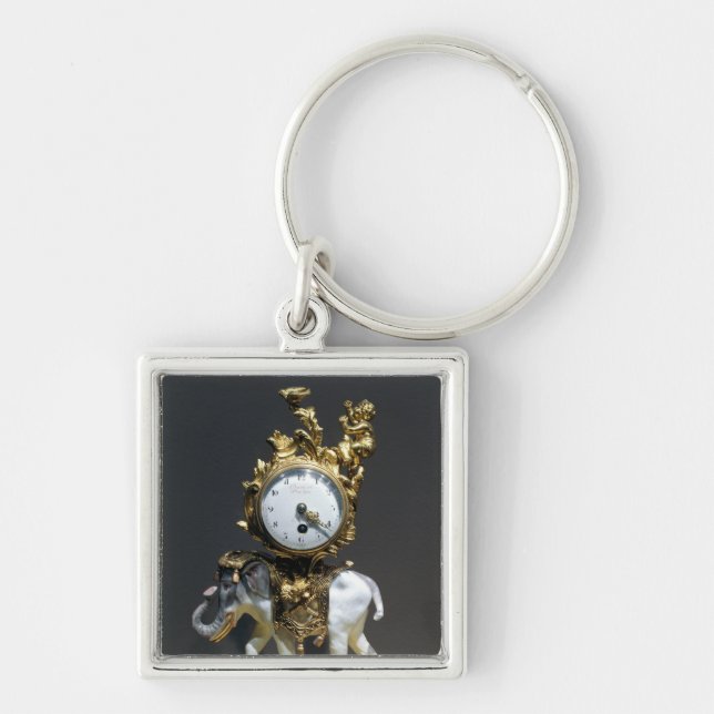 Desk clock keychain (Front)