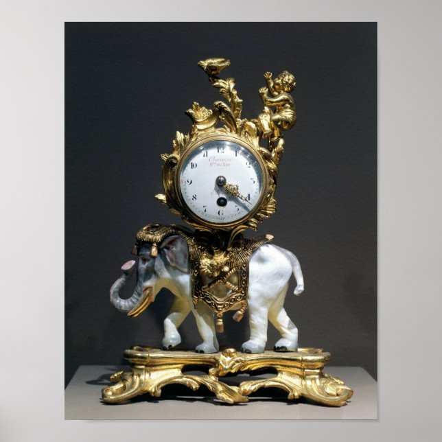 Desk clock poster (Front)