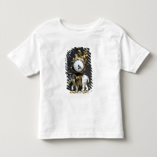 Desk clock toddler t-shirt (Front)