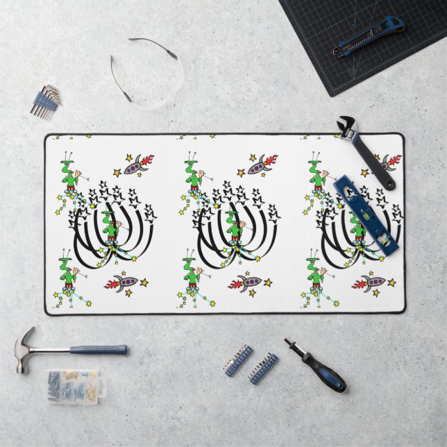 Desk Mat Aliens Space  (Workstation)