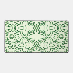 Desk Mat, An elegant green classic design  Mat