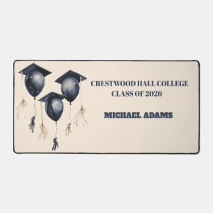 Desk Mat-Custom Name Class Year Large Desk Pad