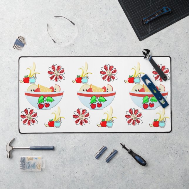 Desk Mat  Fruit Floral  (Workstation)