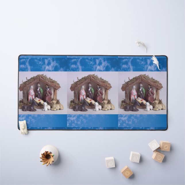 Desk Mat Jesus Catholic  (Kids Table)