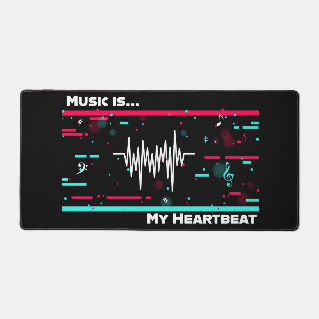 Desk Mat- Keyboard and Mouse Pad (Front)