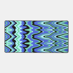 Desk Mat, Un élégant design de zigzag multicolore