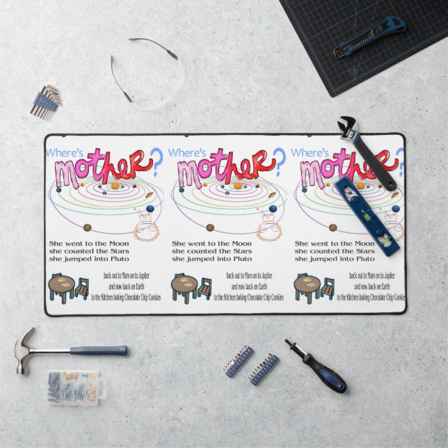 Desk Mat Where's Mother? (Workstation)