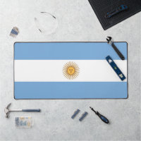 Desk Mat with flag of Argentina