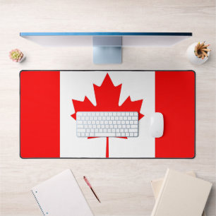 Desk Mat with flag of Canada