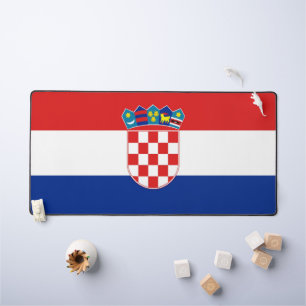 Desk Mat with flag of Croatia