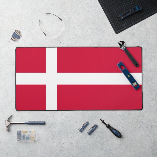 Desk Mat with flag of Denmark (Workstation)