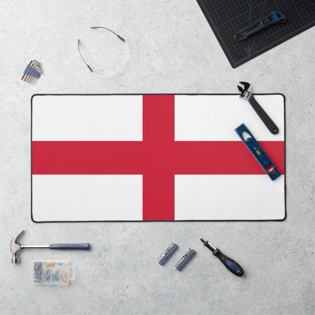 Desk Mat with flag of England, UK (Workstation)