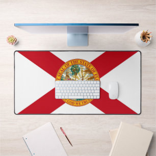 Desk Mat with flag of Florida, USA