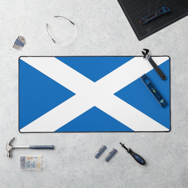 Desk Mat with flag of Scotland, UK (Workstation)