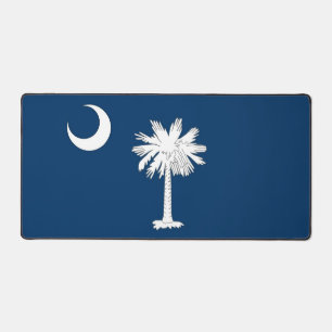 Desk Mat with flag of South Carolina, USA