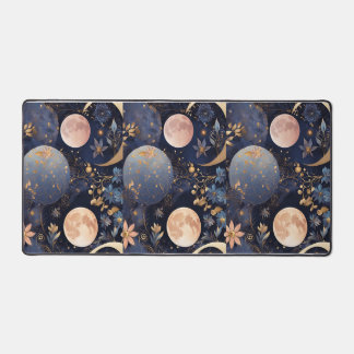 Desk mat with planet design