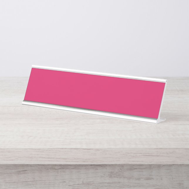 Desk Name Plate Custom Office Name Sign (Front)