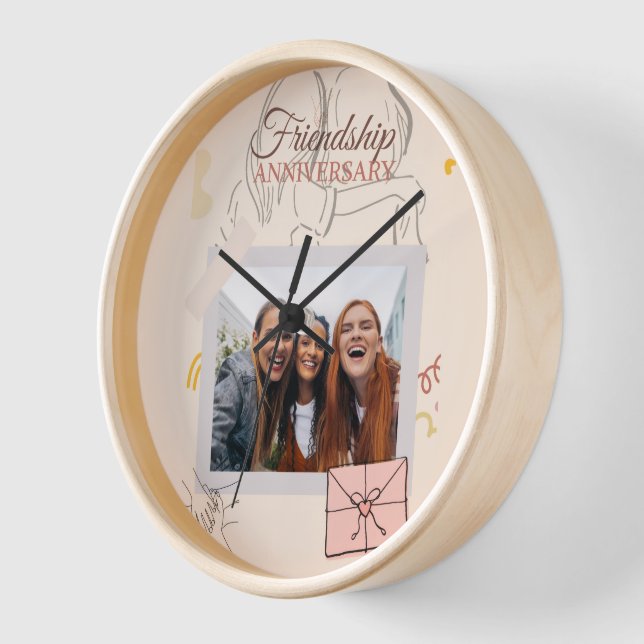 Desk Organizer Clock (Angle)