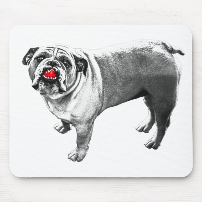 Desk Pace, Festive Edge Mouse Pad (Front)