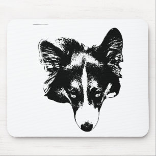 desk-side bright eyes mouse pad