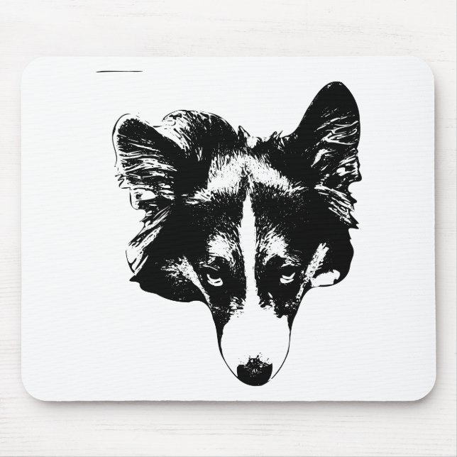 desk-side bright eyes mouse pad (Front)