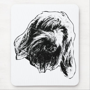 Desk Spinone Calm Mouse Pad