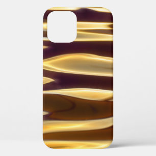 Desktop abstract gold pattern iPhone 12 case