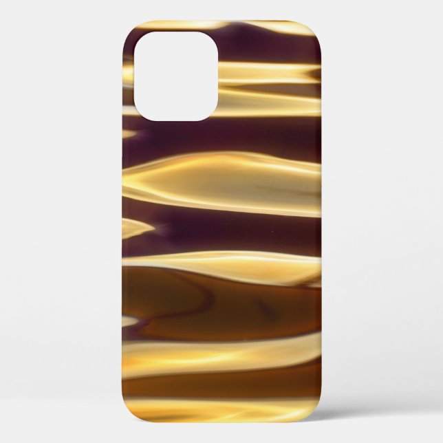 Desktop abstract gold pattern Case-Mate iPhone case (Back)