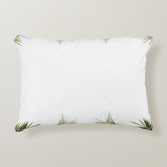 Desktop leaf tree nature accent pillow (Front)