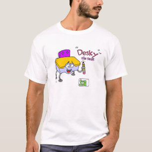 Desky the Desk T-Shirt by ToonDesk Toon Desk