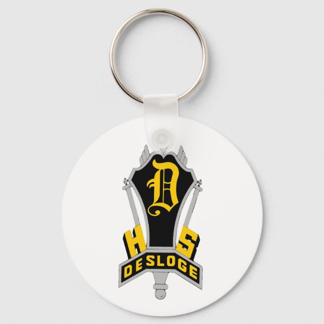 DESLOGE HIGH SCHOOL KEYCHAIN (Front)