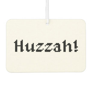 Désodorisant Pour Voiture 8 Bits Huzzah !