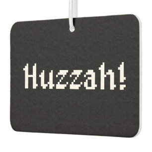 Désodorisant Pour Voiture 8 Bits Huzzah !