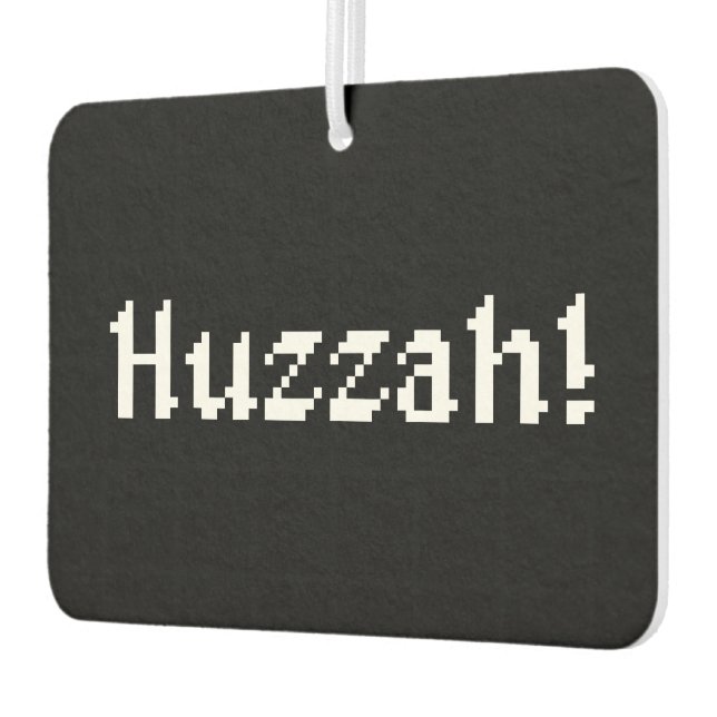 Désodorisant Pour Voiture 8 Bits Huzzah ! (Gauche)