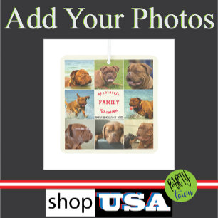 Désodorisant Pour Voiture 8 Photo famille ✨ souvenirs personnalisés