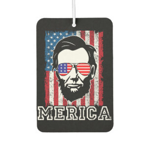 Désodorisant Pour Voiture Abraham Lincoln
