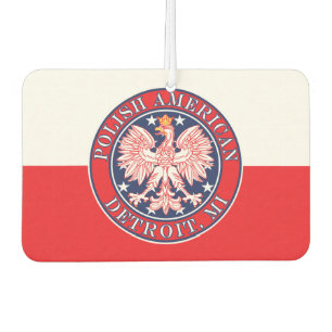 Désodorisant Pour Voiture Aigle polonaise de Detroit Michigan