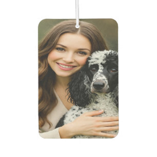 Désodorisant Pour Voiture Ajouter une photo de Poddle Personnaliser Personna