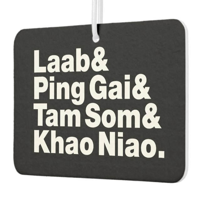 Désodorisant Pour Voiture Alimentation de la rue laotienne (Gauche)