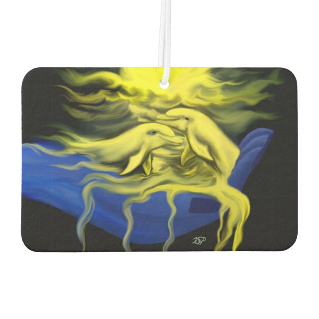 Désodorisant Pour Voiture Amour dauphin (Dos)