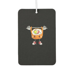 Désodorisant Pour Voiture Amusant Gymnase Japonaise Haltérophilie T-shirt