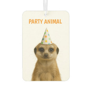 DÉSODORISANT POUR VOITURE ANIMAL DE FÊTE